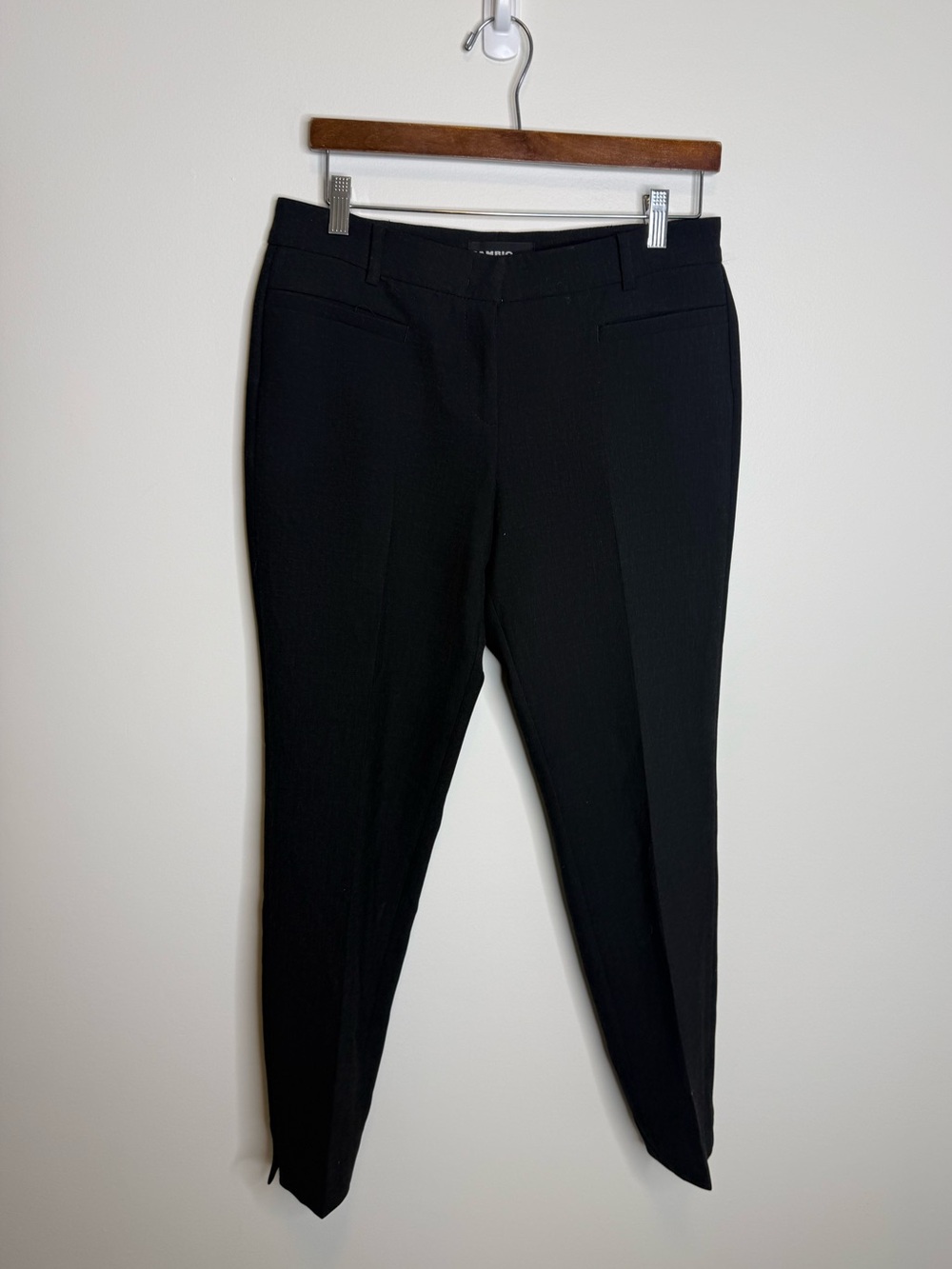 Cambio | Renira Straight Leg Pants front pocket size 8